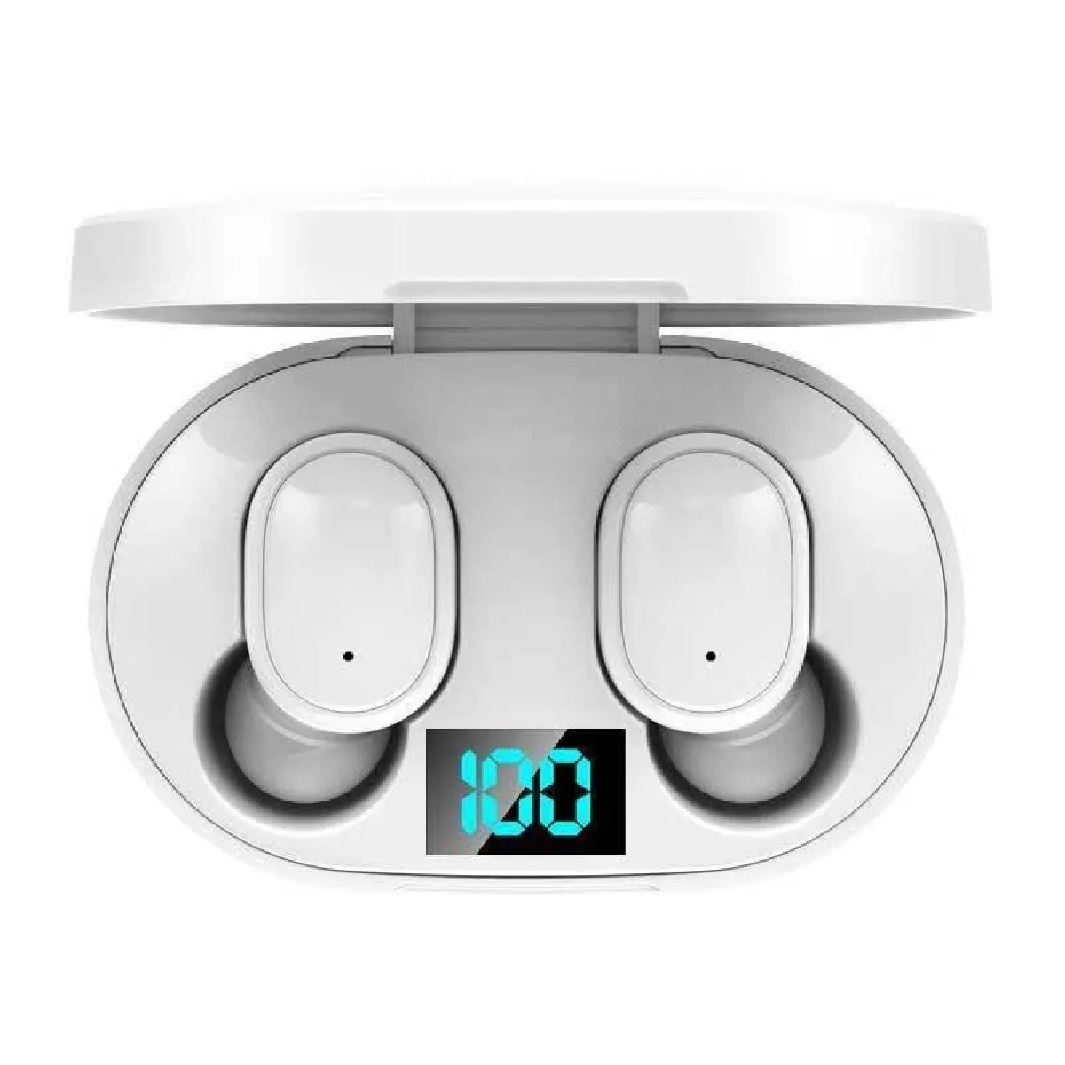 Yonis Blanc Ecouteurs Bluetooth Sans Fil