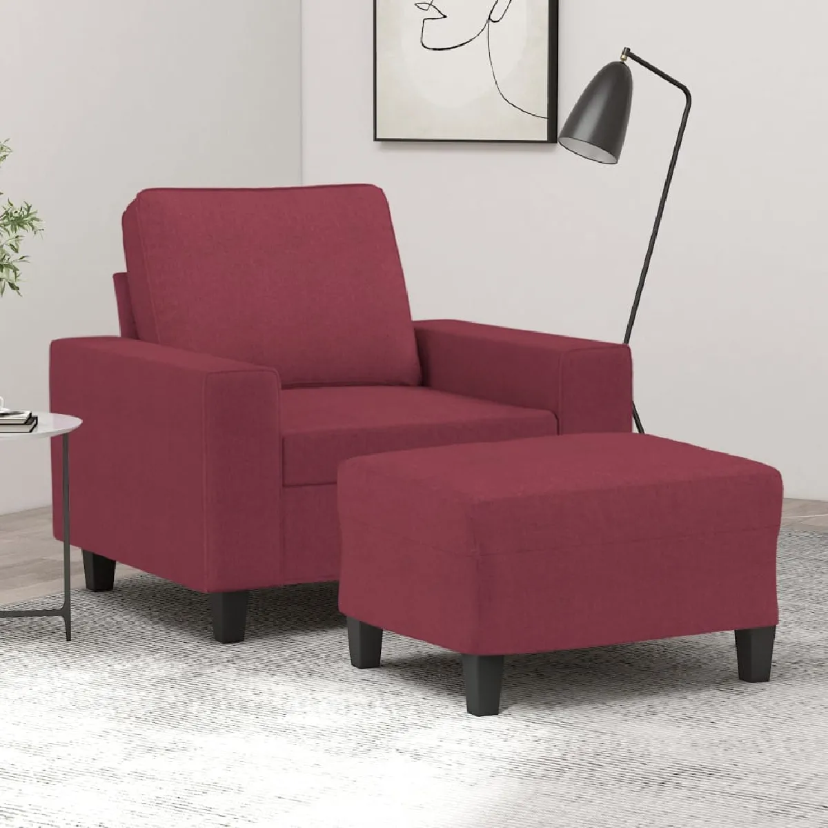 Fauteuil Vida Repose Pieds - vue 2