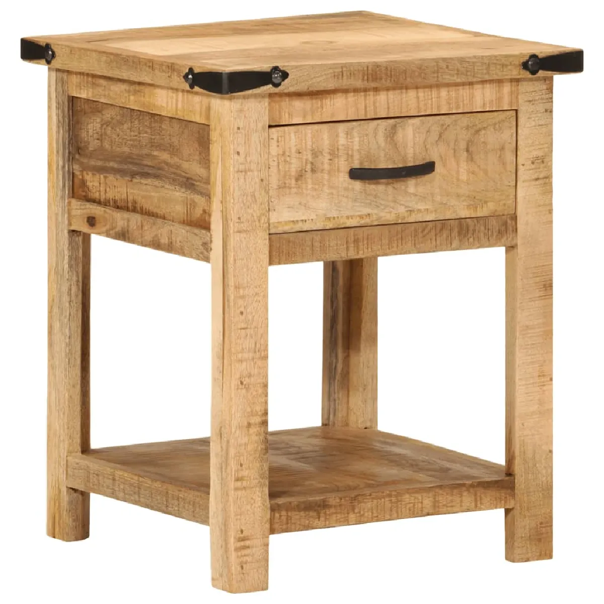 Non Communiqué Marron Vidaxl Table De Chevet, Armoire De Nuit Avec Tiroir, Table De Téléphone, Meuble De Rangement Chambre, Moderne, Bois De 372716 - Image 3