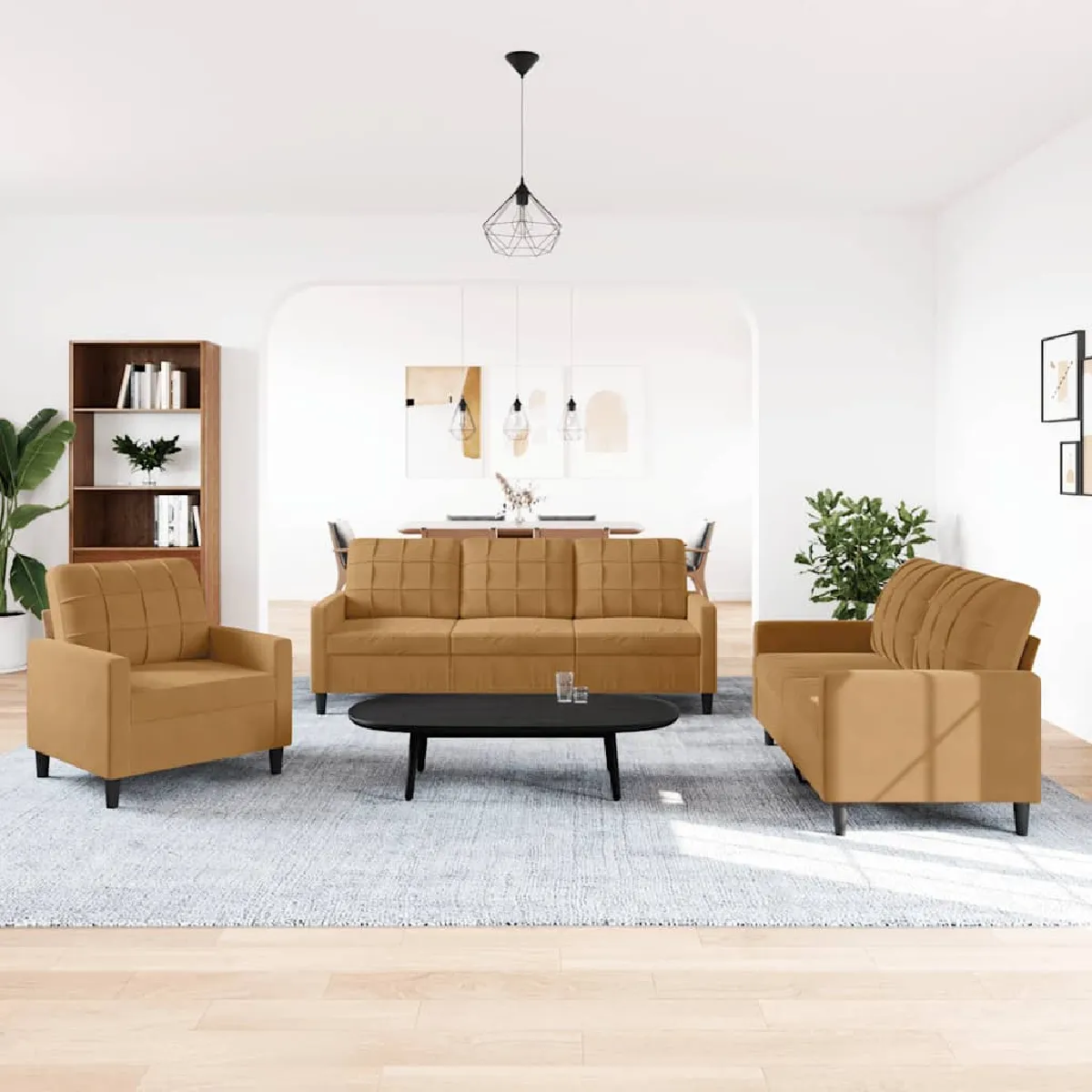 VIDAXL Ensemble 3 pcs - vue 2