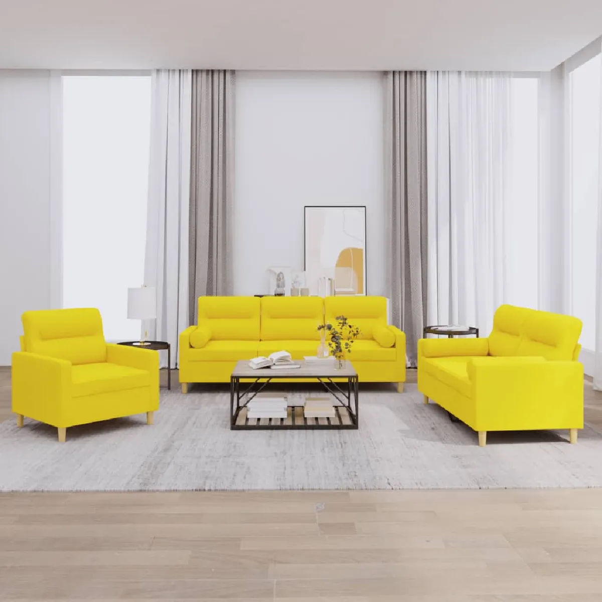 VidaXL Ensemble Canapés 3 pcs - vue 3