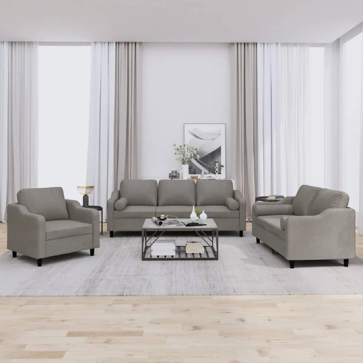 vidaXL Ensemble Canapé - vue 7