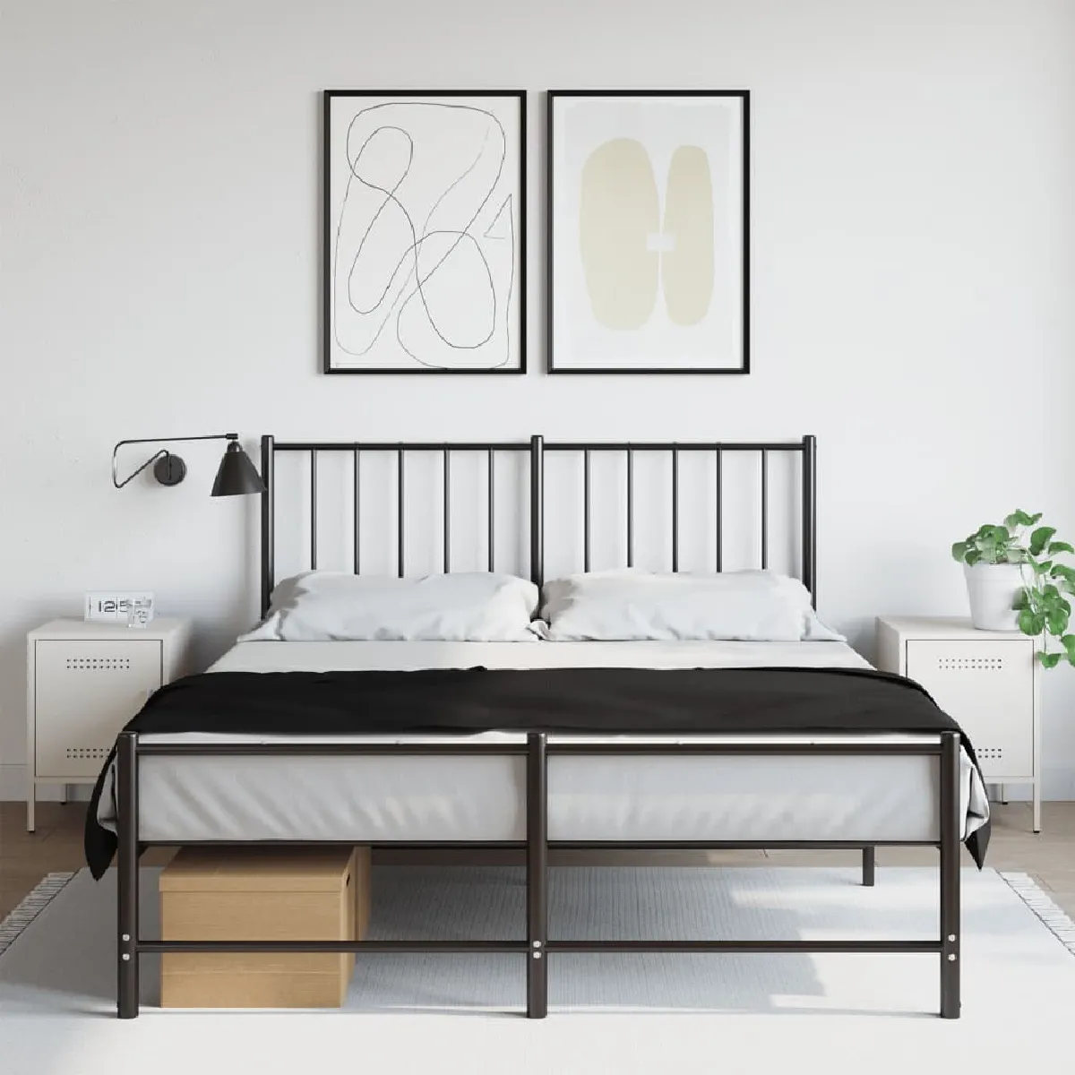 vidaXL Tables de chevet 2 pcs