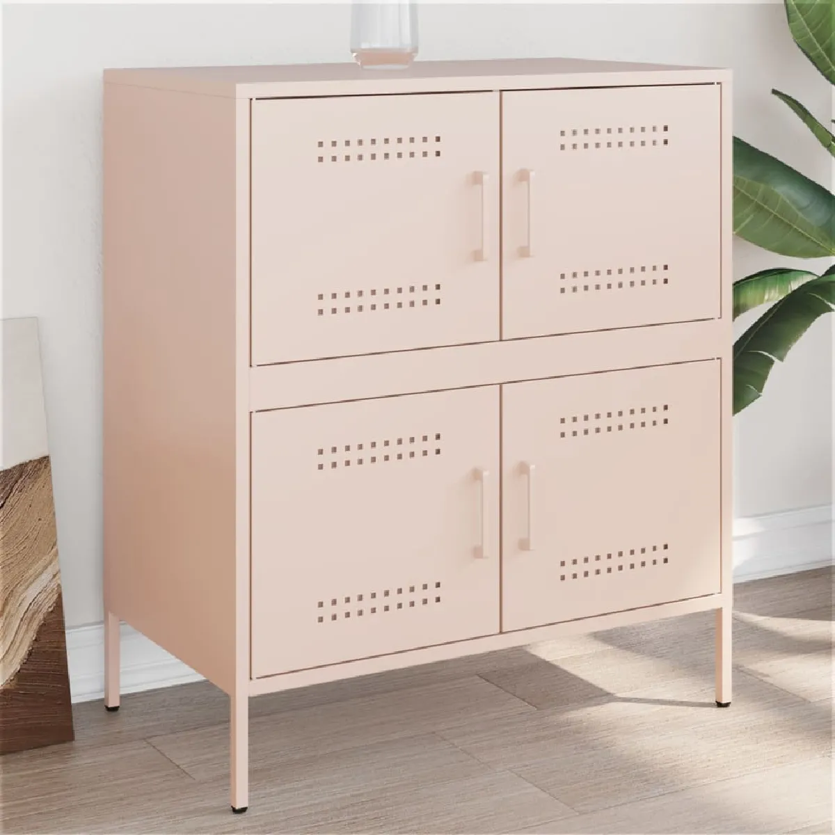 Vidaxl Rose Buffet - Acier