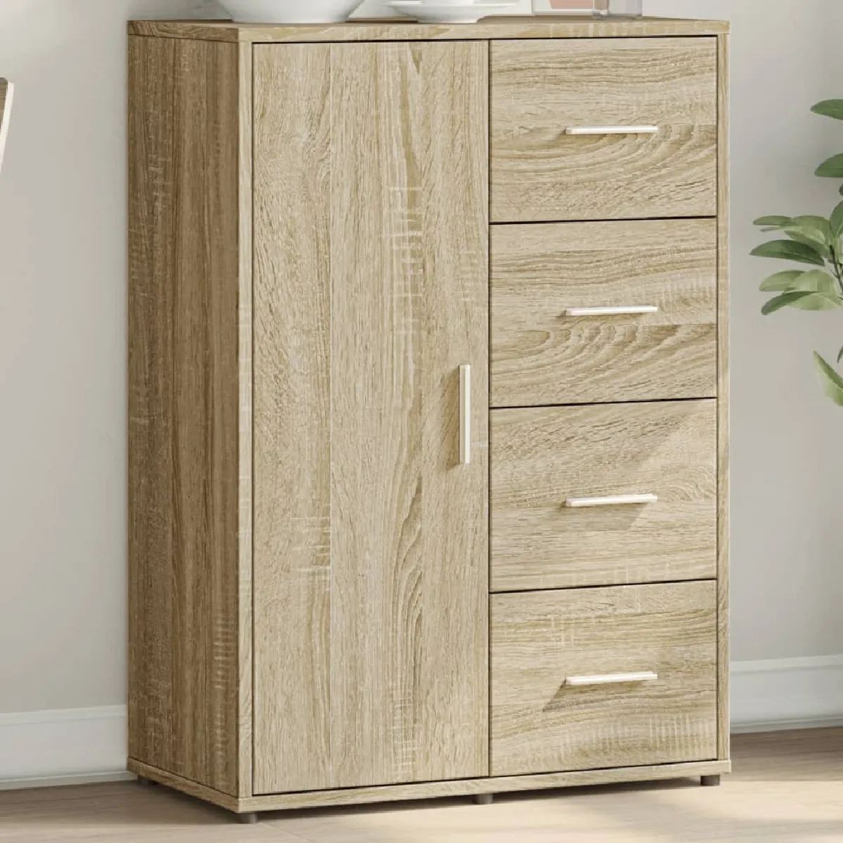 Vidaxl Buffet chêne sonoma 60x31x84 cm