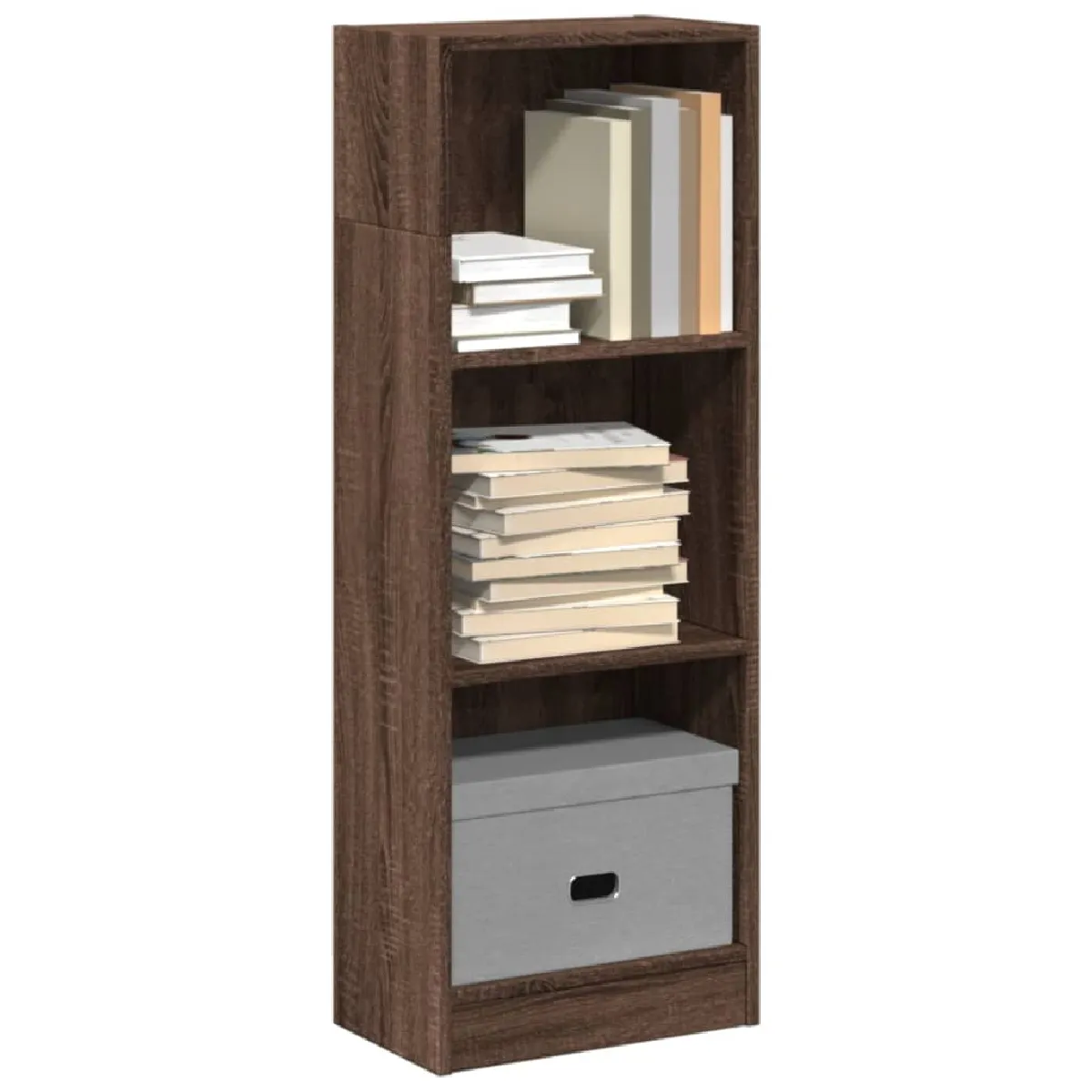 vidaXL Bibliothèque Chêne Marron