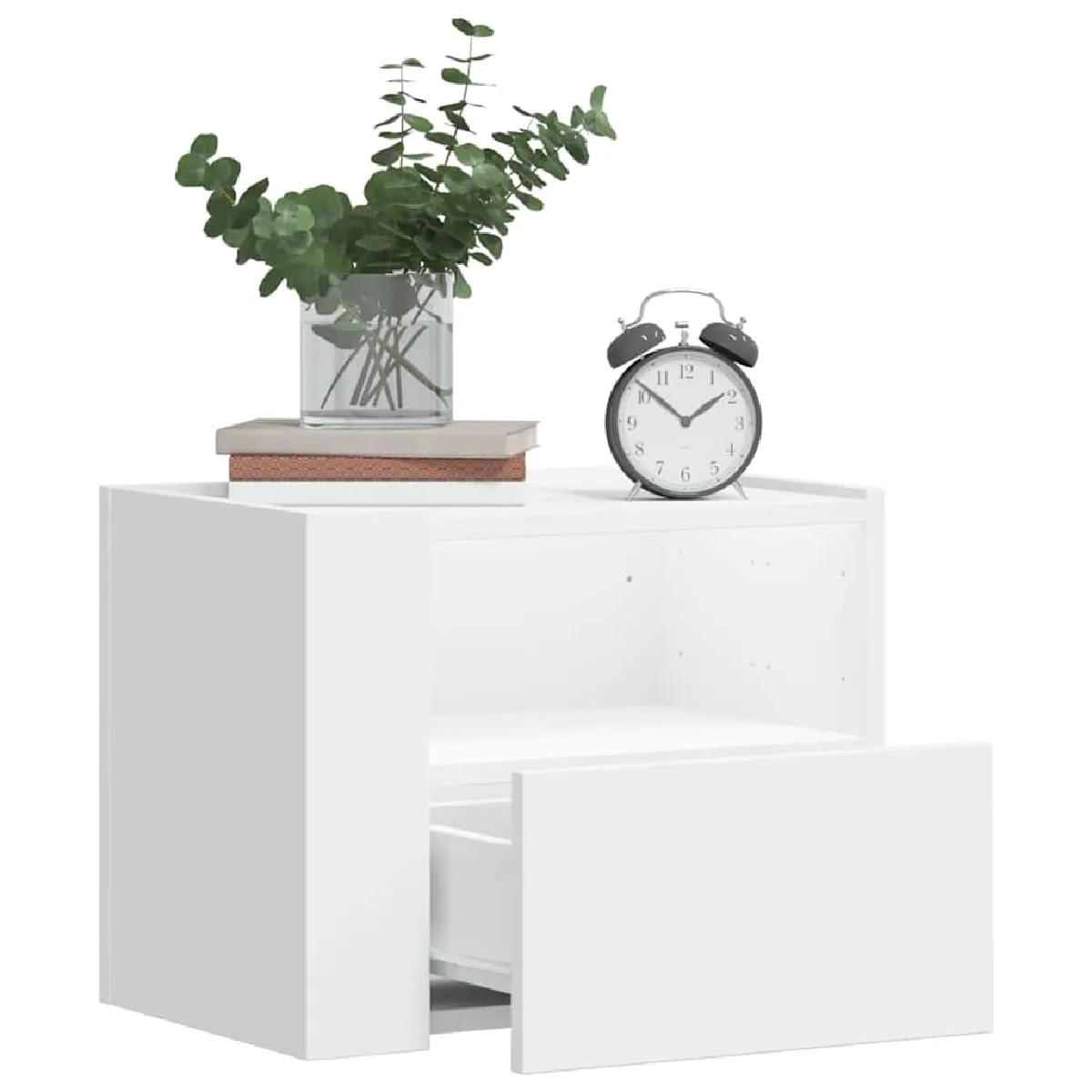 Vidaxl Blanc Tables De Chevet Murales