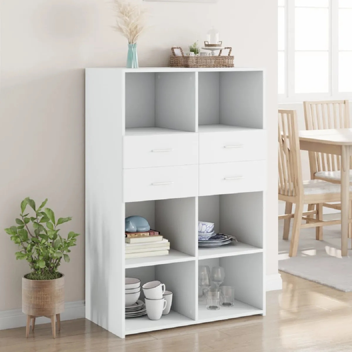 vidaXL Buffet haut 80x42 5x124 cm - vue 2