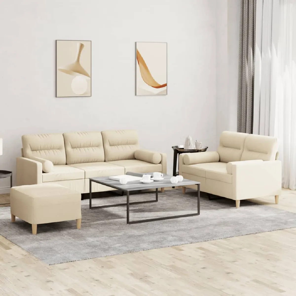 VidaXL Ensemble Canapés 3 pcs - vue 5