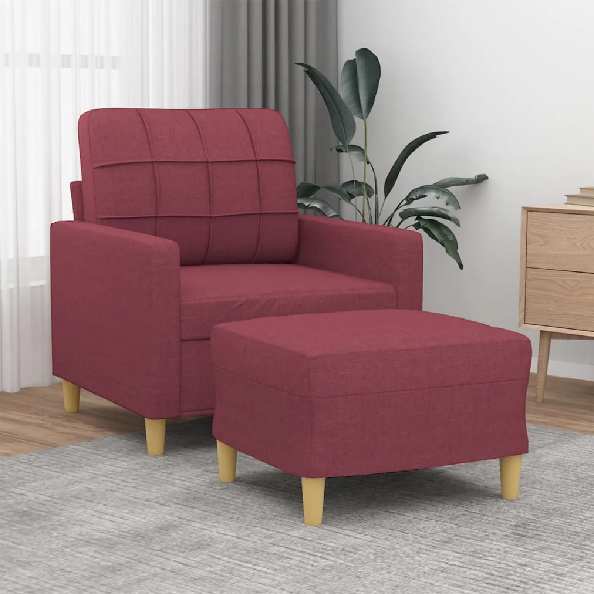 Fauteuil Vida Repose Pieds - vue 6