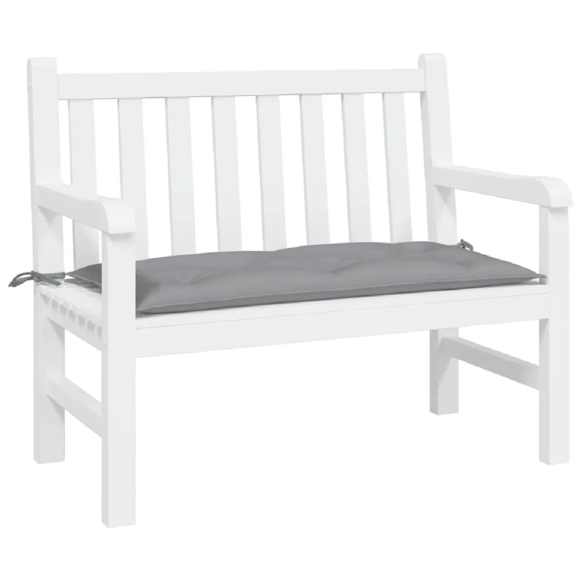 vidaXL Coussin de Banc de Jardin Revêtement de Banc avec Jeux de Cordes Coussin dExtérieur Imperméable 100x50x7 cm 361565 - vue 2
