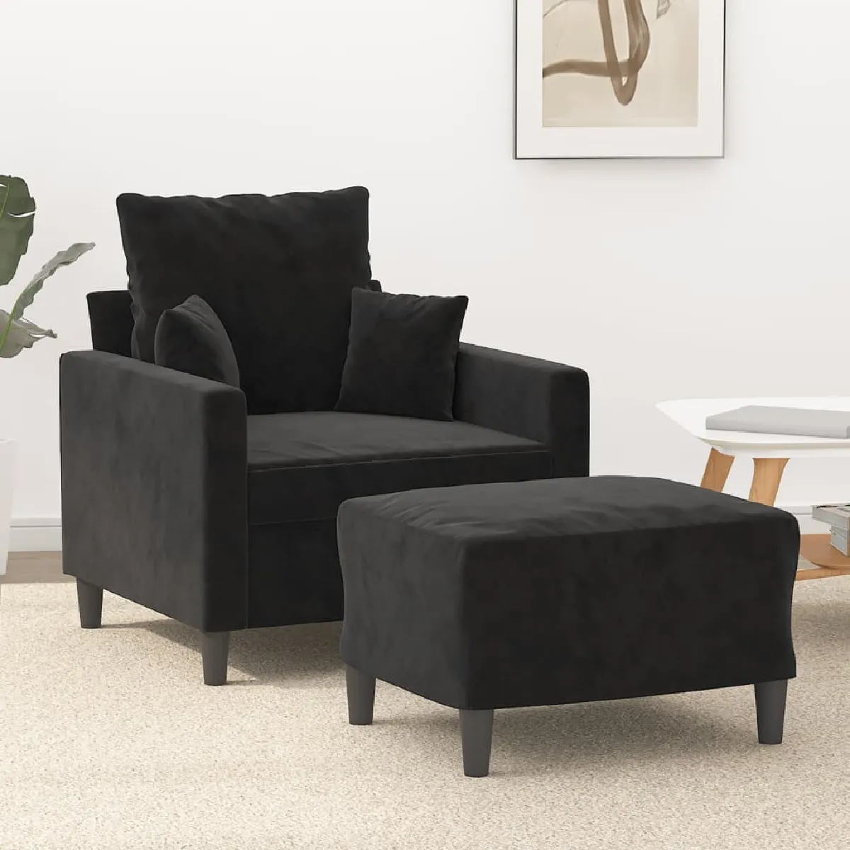 Fauteuil Vida Repose Pieds - vue 5