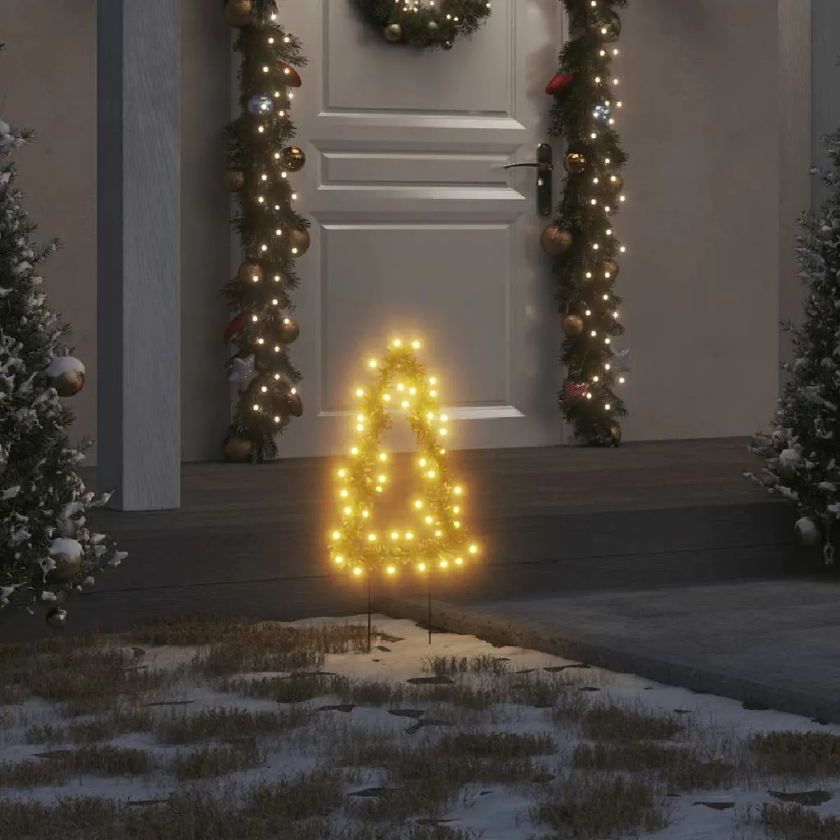 Vidaxl Décoration Lumineuse Arbre De Noël - Led
