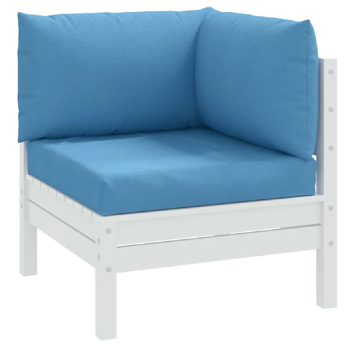vidaXL Coussin de banc de jardin mélangé 180x50x7 cm tissu coussin coussin de banc coussin de jardin coussin 4002565 - vue 4
