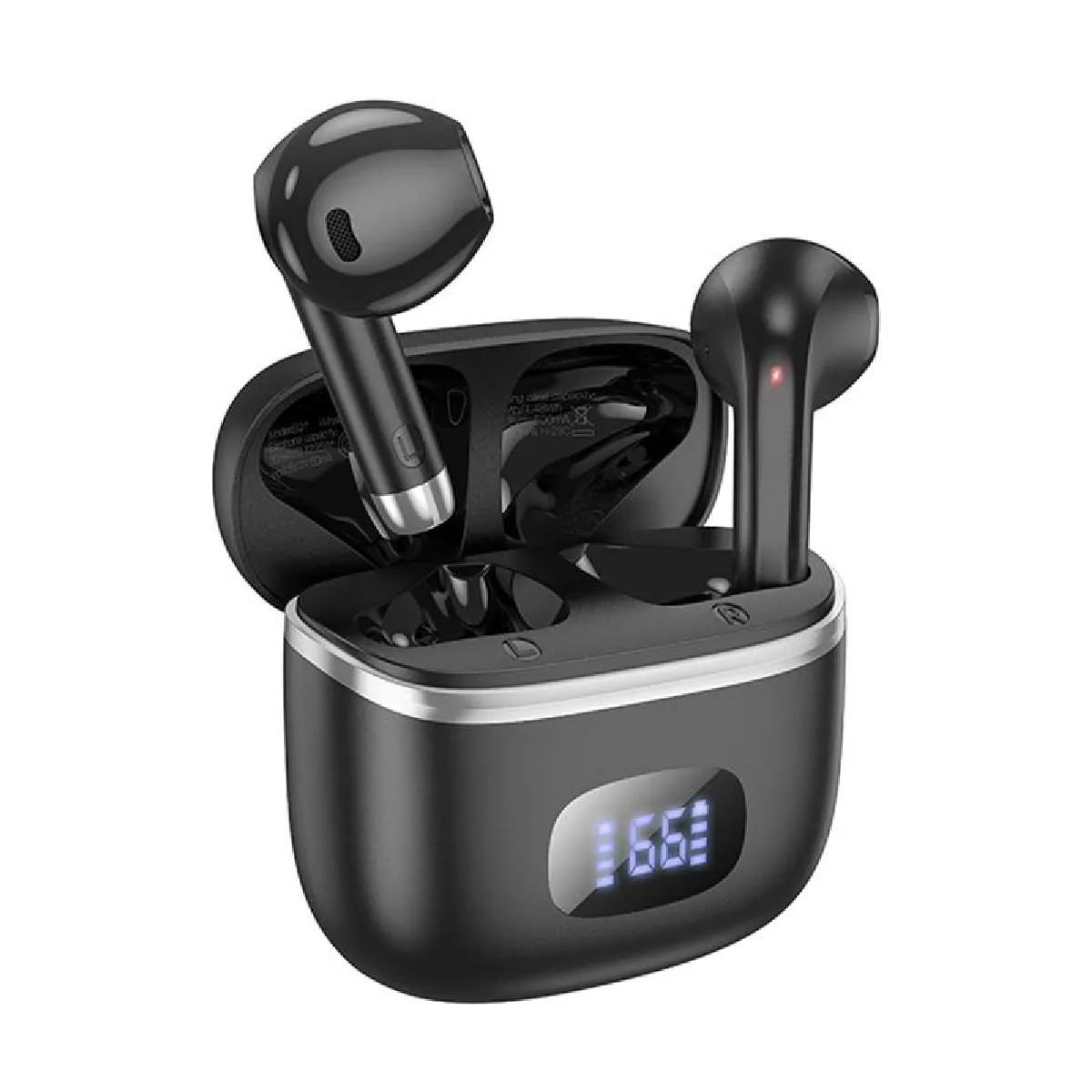 Yonis Noir Ecouteurs Bluetooth