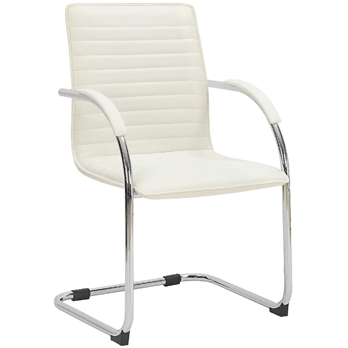 Decoshop26 fauteuil de bureau - Blanc