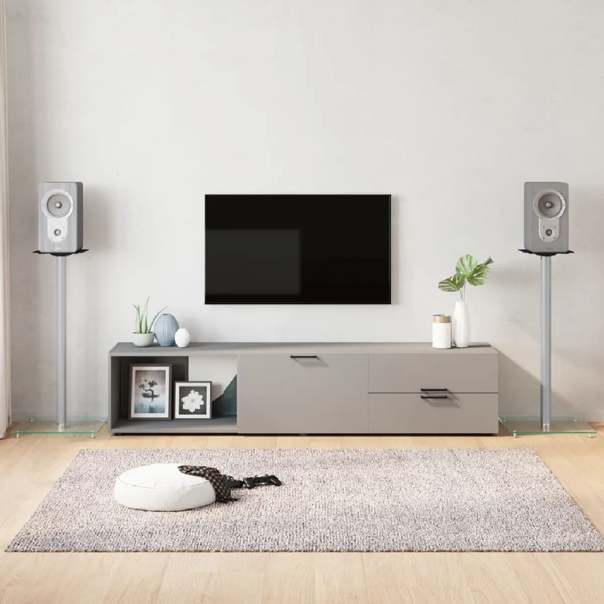 Supports pour haut parleurs vidaXL - vue 7