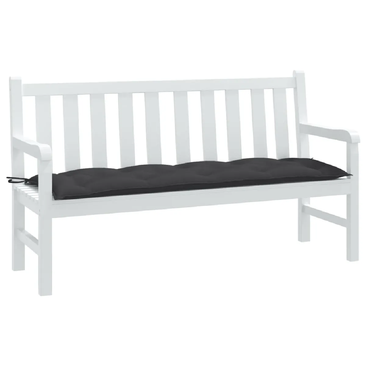 vidaXL Coussin de banc de jardin mélangé 180x50x7 cm tissu coussin coussin de banc coussin de jardin coussin 4002565 - vue 2