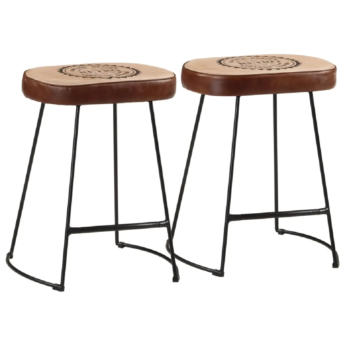vidaXL Tabourets de bar - vue 9
