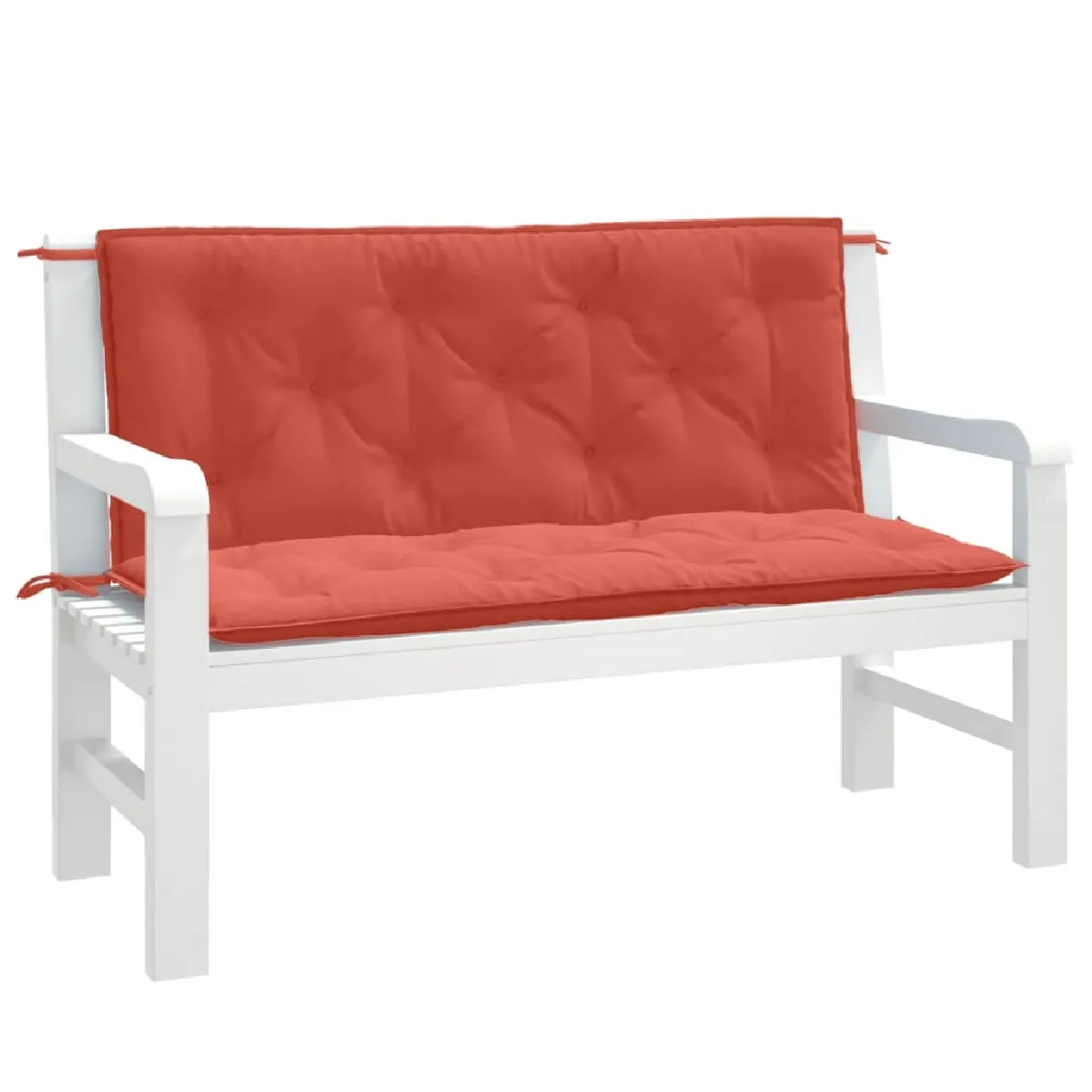 vidaXL Coussins de Banc Jardin Mélangé Lot de 2 - vue 2