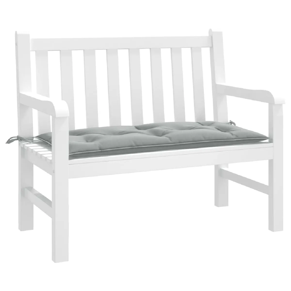 VidaXL Banc Jardin Gris Clair