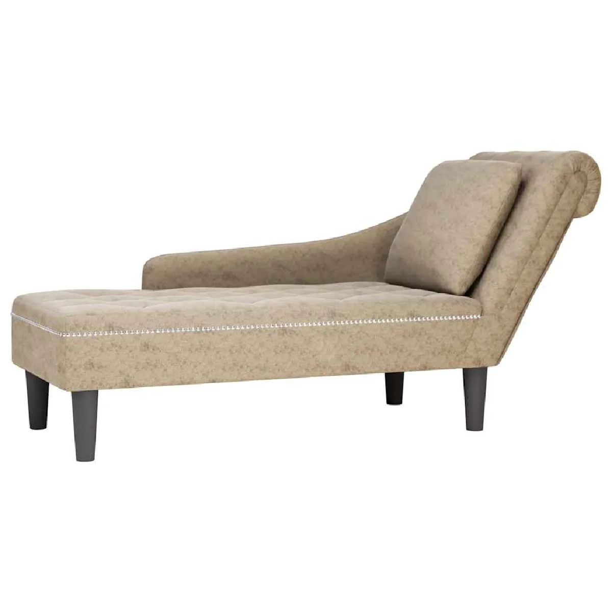 VIDAXL Fauteuil long - vue 6
