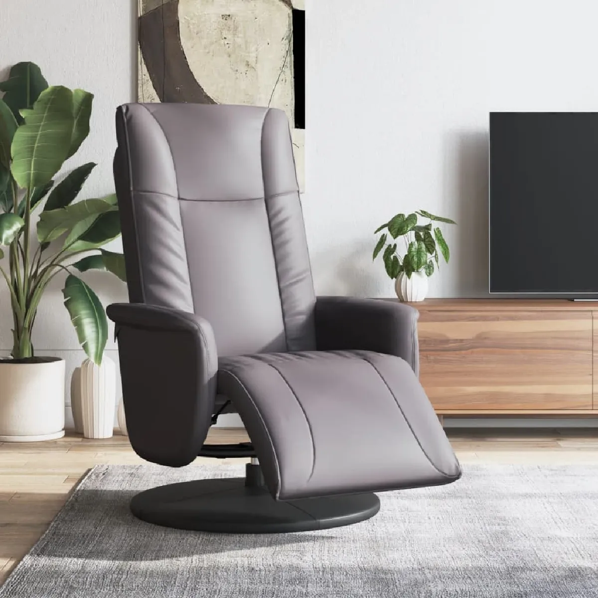 vidaXL Fauteuil Inclinable avec Repose Pieds - vue 3