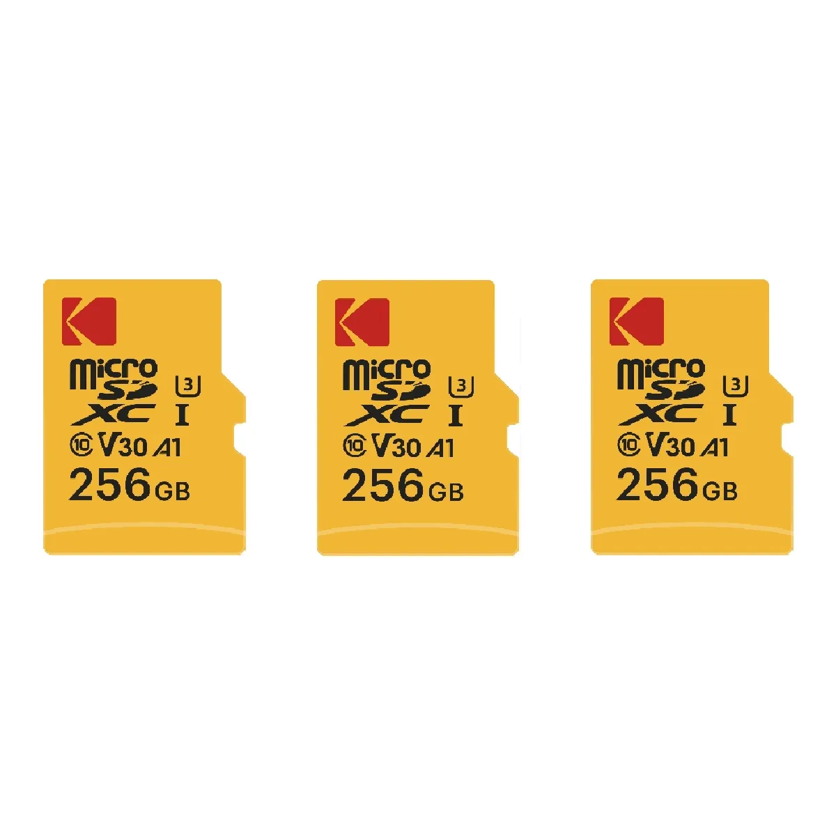 KODAK Micro SD Pack de 3