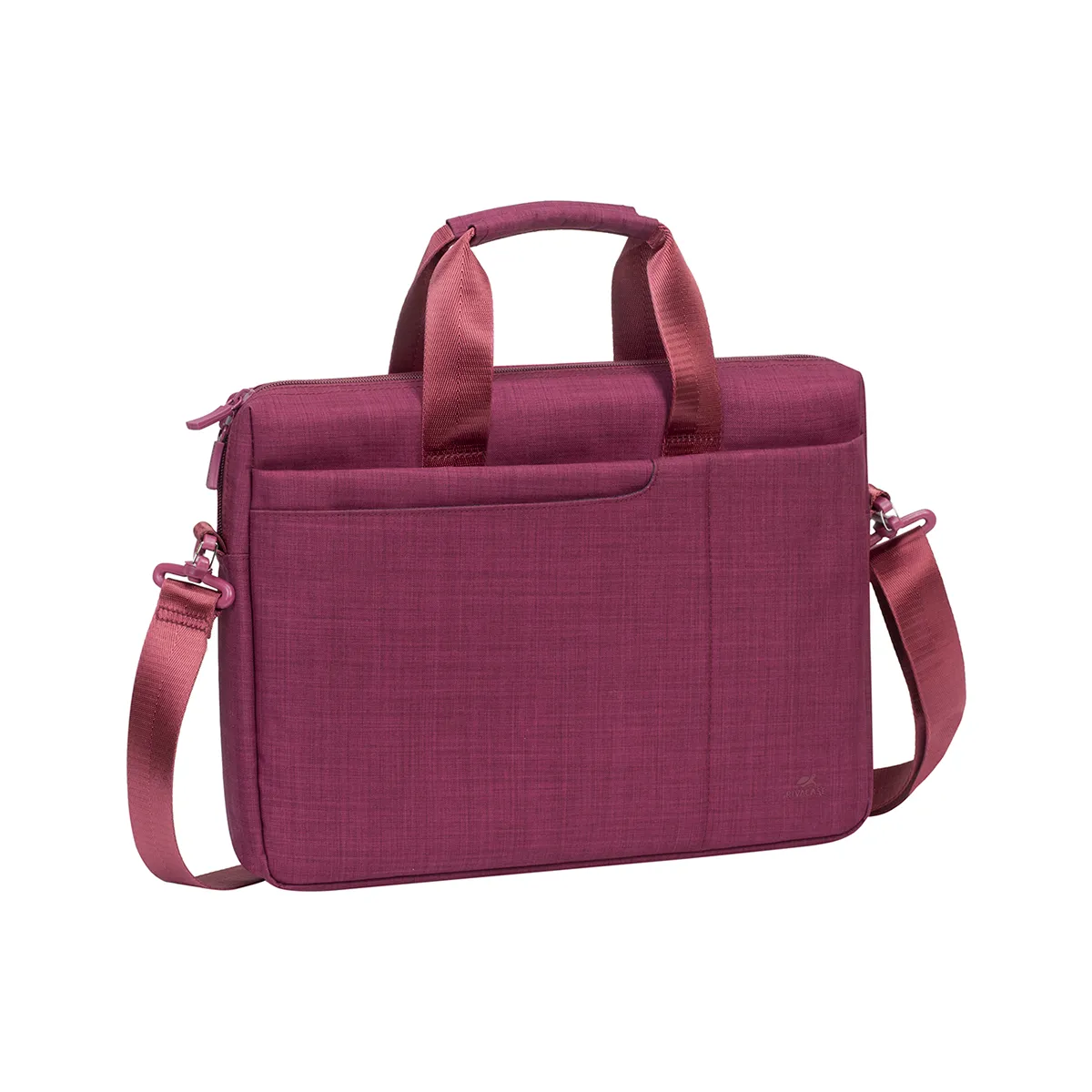 Rivacase Rouge Sac Pour Ordinateur 13.3 / 14" Avec Compartiments Rembourrés Et Bandoulière