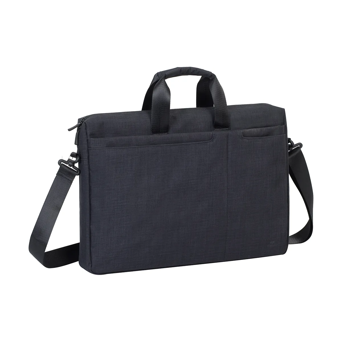 Rivacase Noir Sac Pour Ordinateur 17.3"Avec Rangements Et Double Compartiment