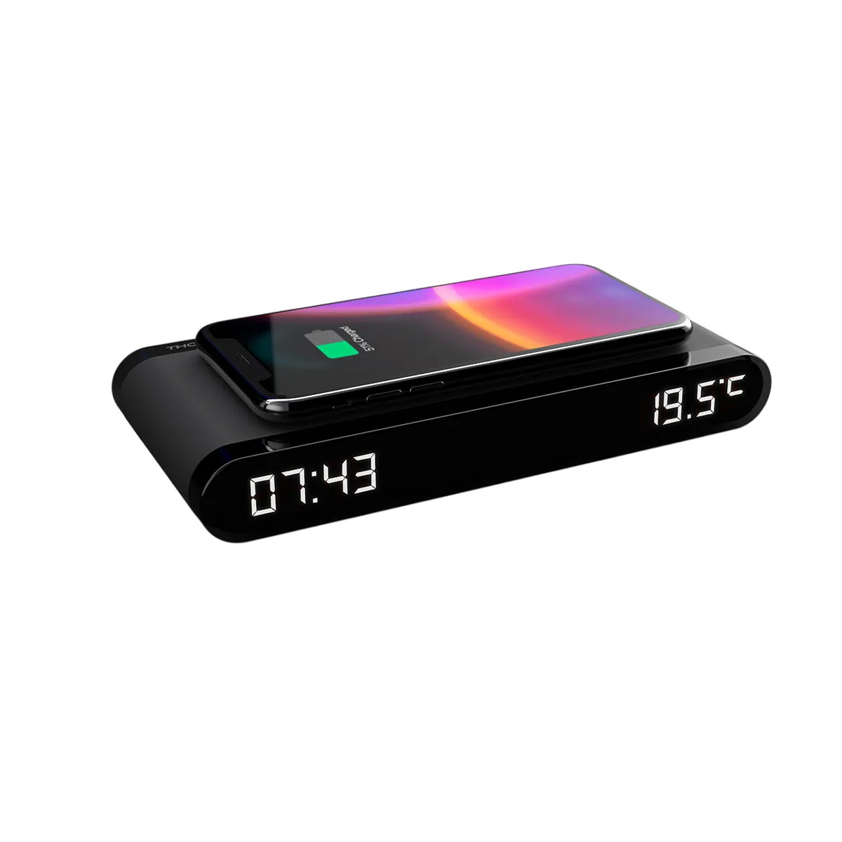 Réveil Station de Charge Thomson CT550I – Induction 15W, Affichage Température - vue 6