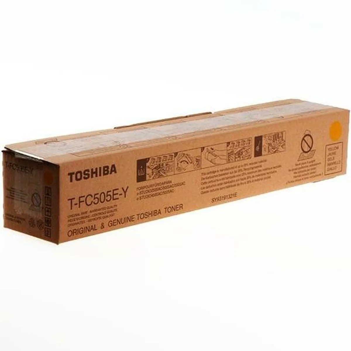 ORIGINALE Toshiba toner giallo T-FC505EY 6AJ00000147 33600 pagine
