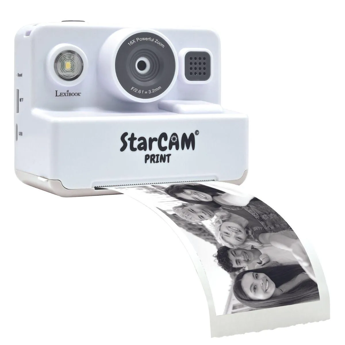 Starcam Print appareil photo numérique HD avec imprimante instantanée Stitch
