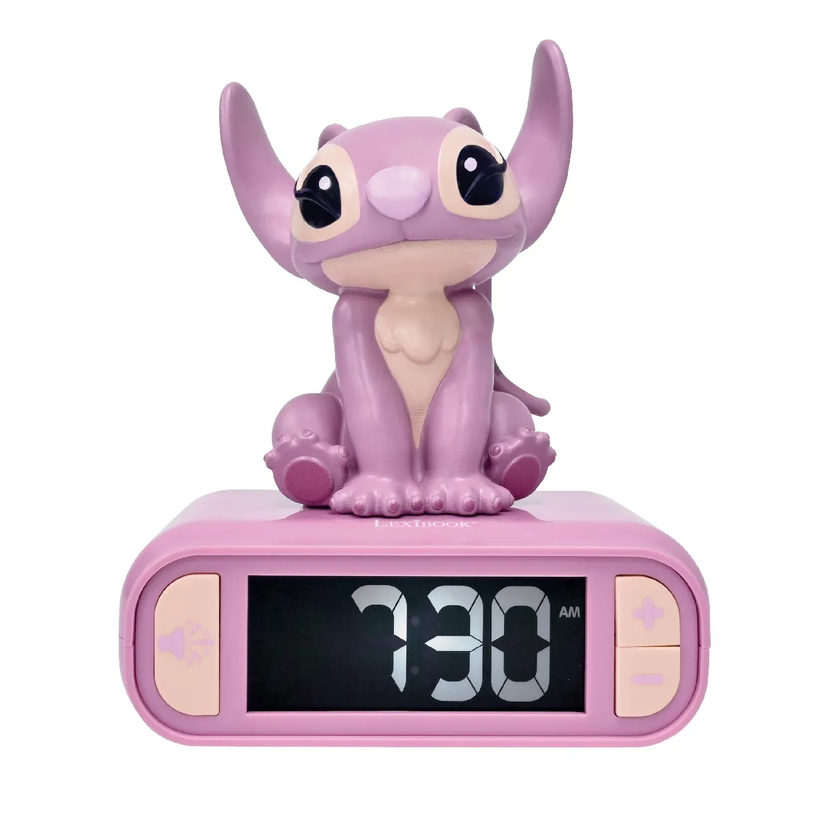 Réveil Avec Veilleuse Lumineuse Angel En 3d Lexibook - vue 2