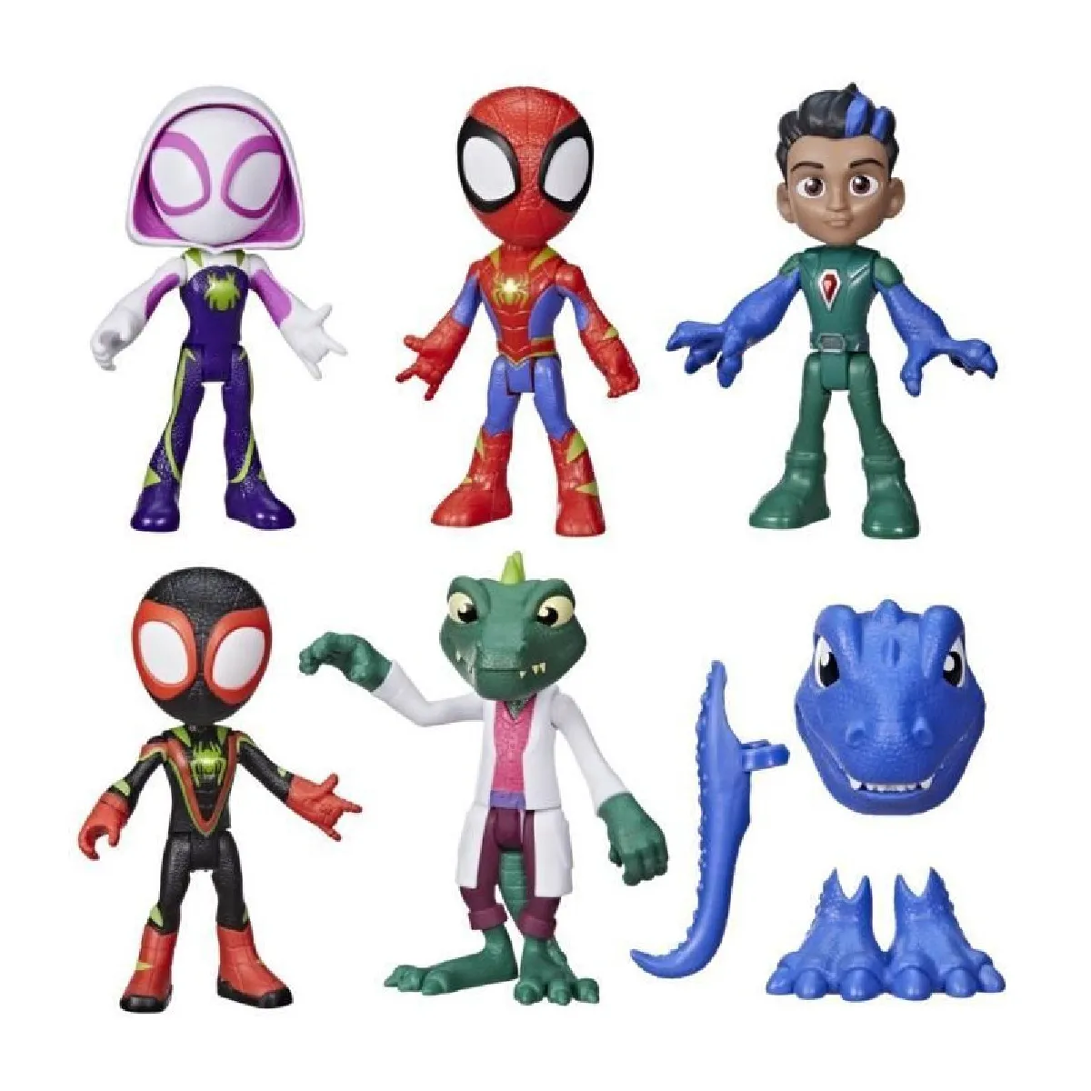 Spidey Et Ses Amis Extraordinaires Dino Webs Coffret Héros Dinosaures Et Lizard - vue 10