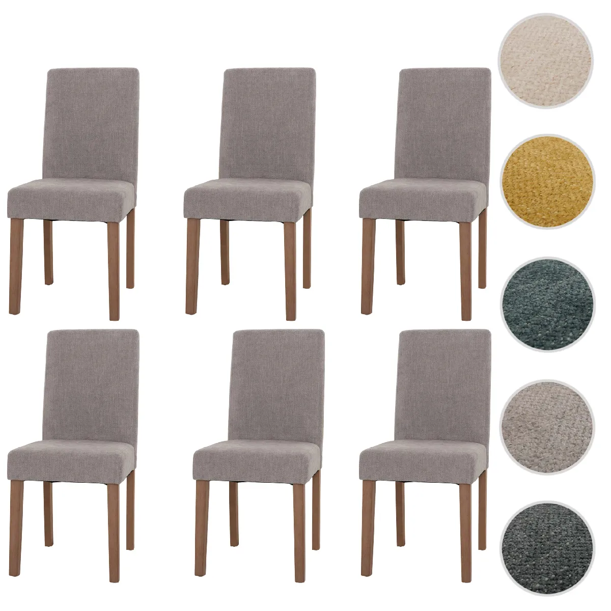 Mendler Littau Lot de 4 chaises - vue 6