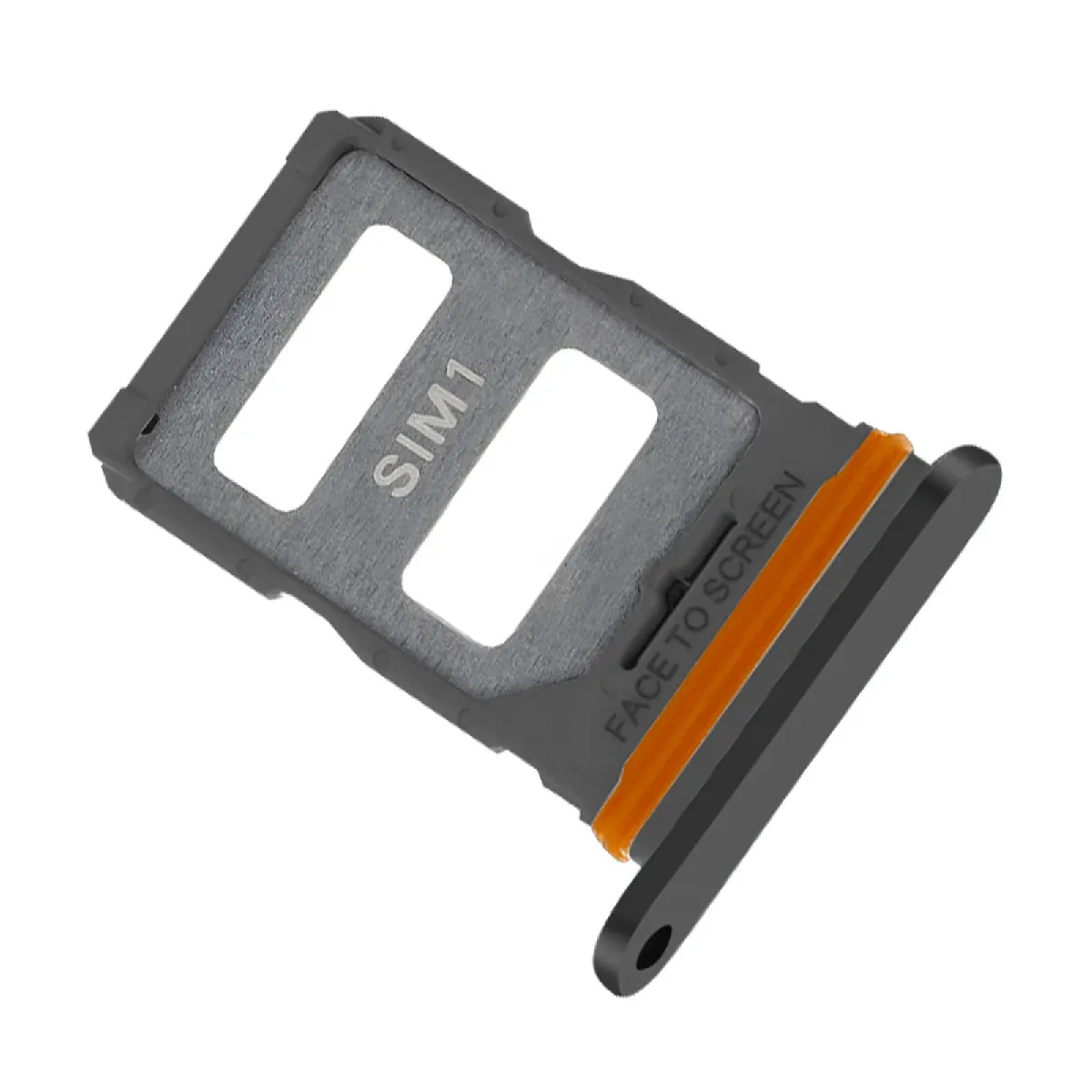 Avizar Noir Clappio Tiroir Carte Sim Pour Xiaomi 12 Lite Dual Nano Sim