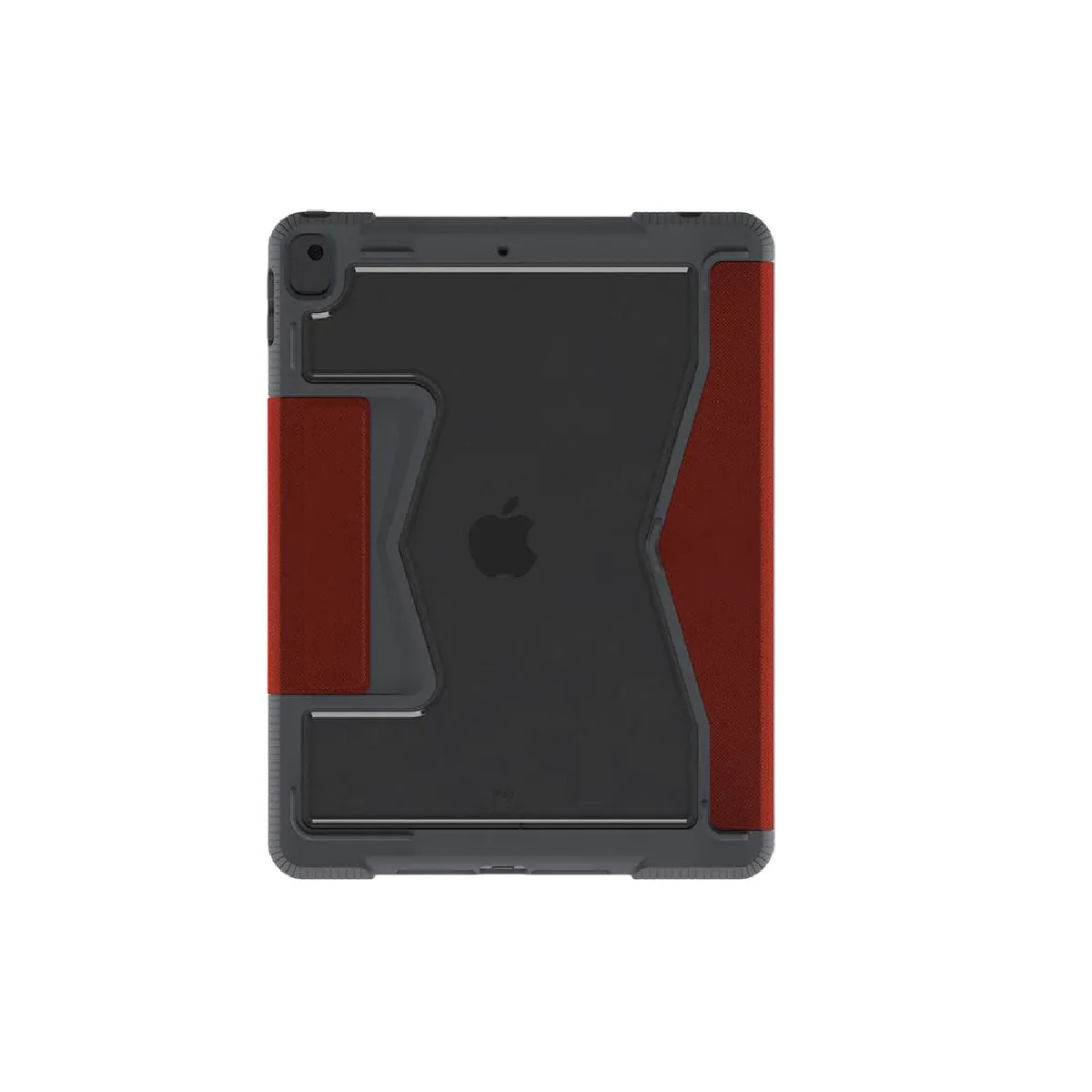 Mw Rouge Étui Pour Ipad 10.2" Folio Série Academy Ik06 Avec Support Pour Apple Pencil