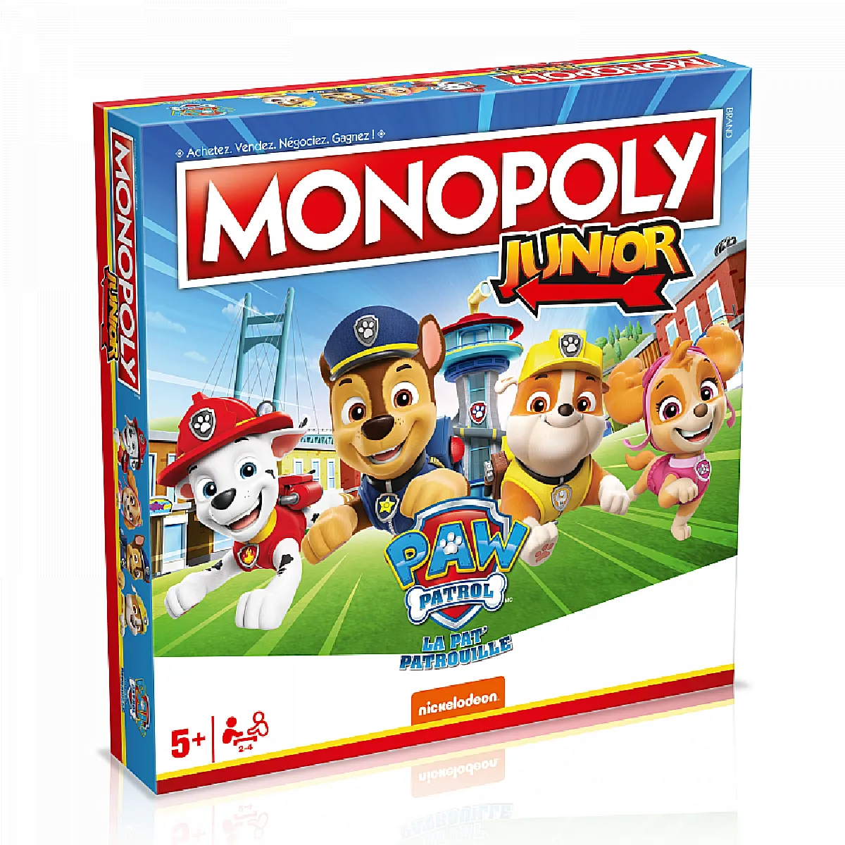 WINNING MOVES Monopoly Junior Pat'Patrouille - 