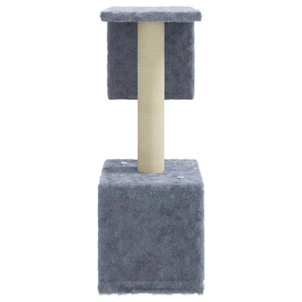 Meilleurs prix pour Arbre à chat meuble tour grimper jouet grattage grattoir escalade plateforme avec griffoirs en sisal clair 60 cm gris 02_0022610