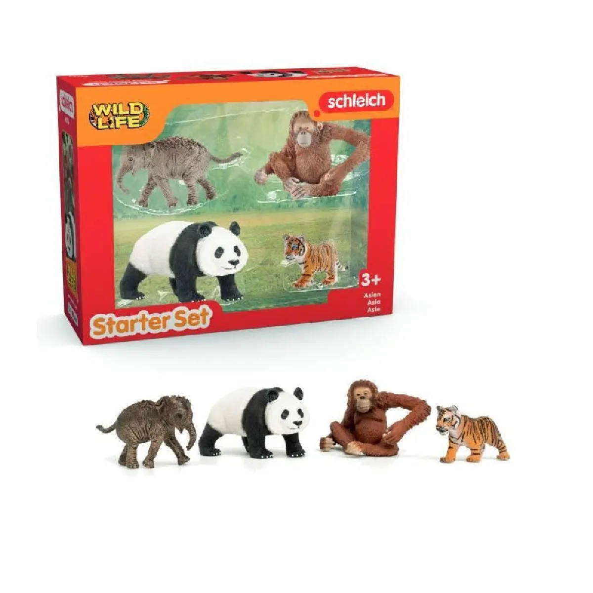 Schleich Figurines Animaux D’asie