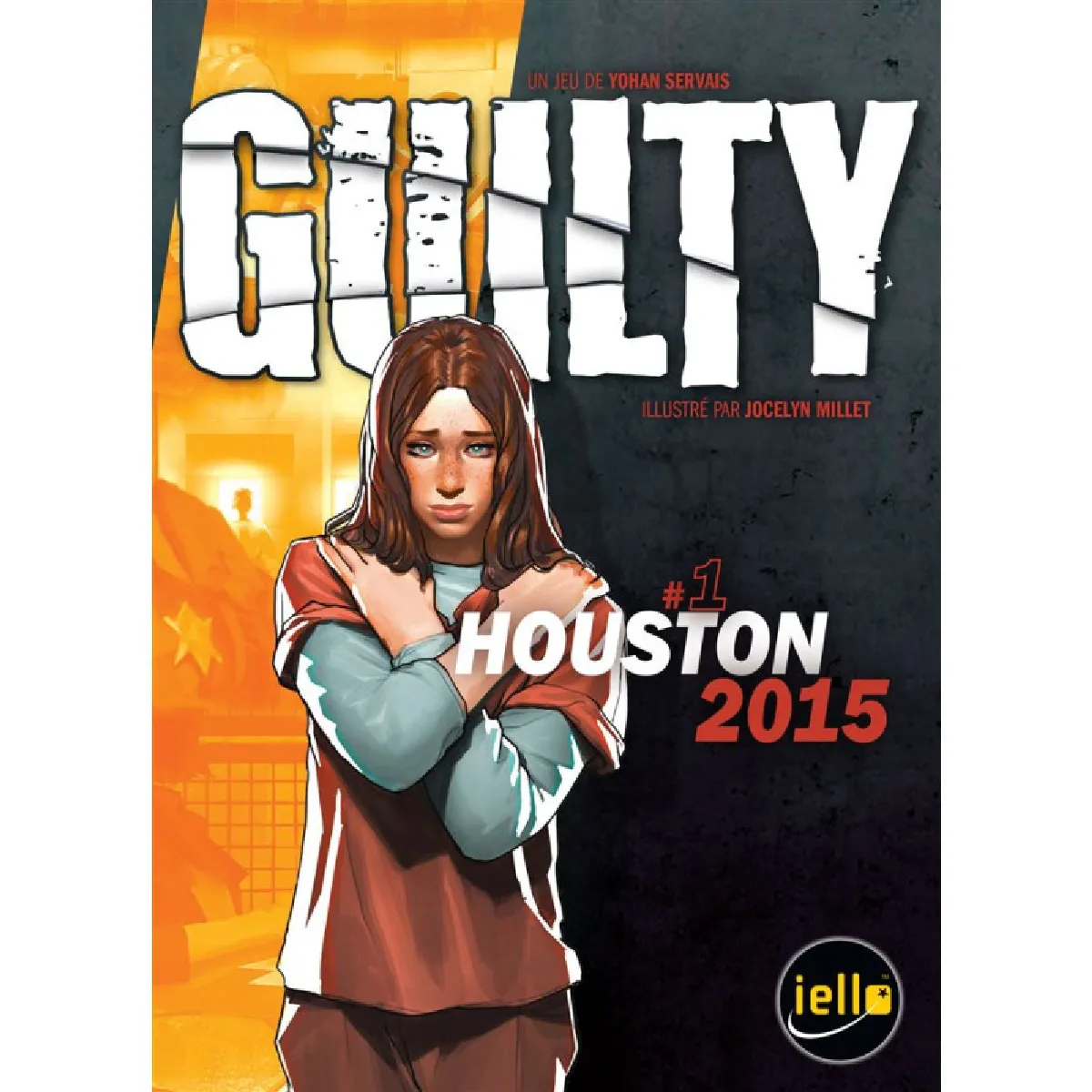 Ielo Multicolore Jeu D'enquête Iello Guilty Houston 2015 - Image 4