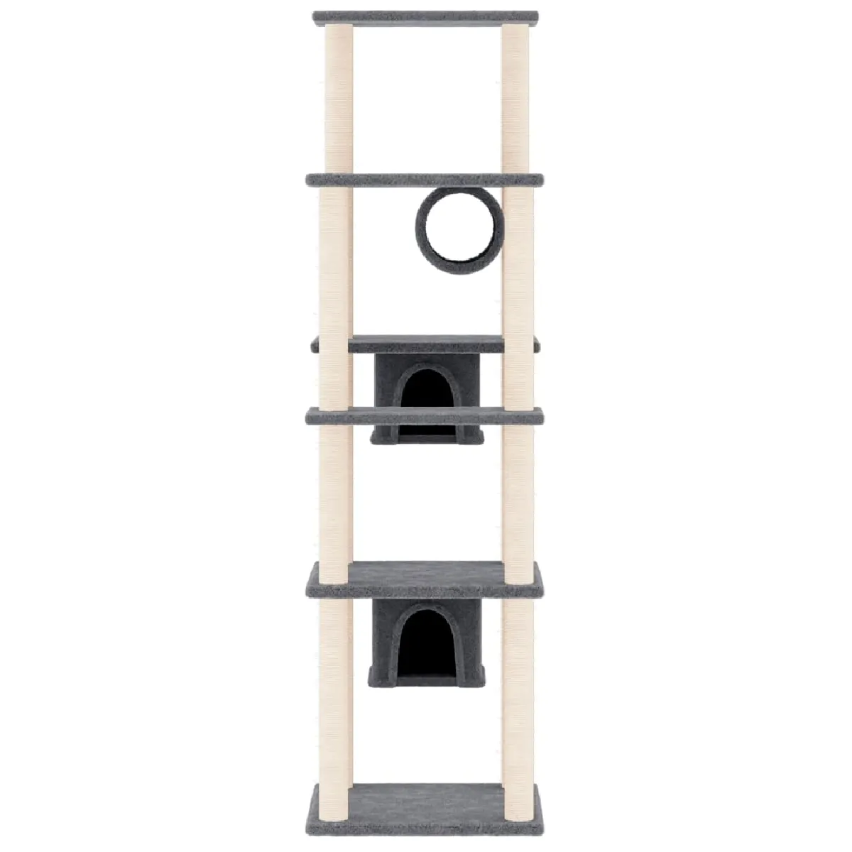 Comparer les prix de Arbre à chat 169 cm - Gris