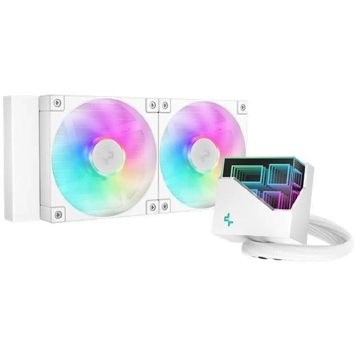 DEEPCOOL  LT240 kit watercooling - Blanc
