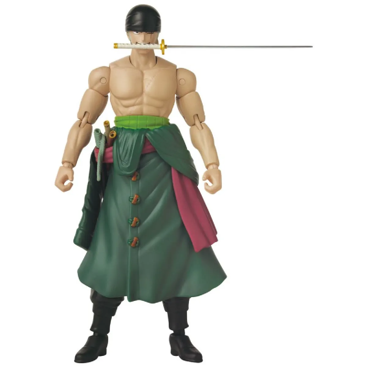 Figurine Anime Heroes Bandai One Piece Zoro Style 3 Épées 17 Cm 16 Points D'articulation - vue 2