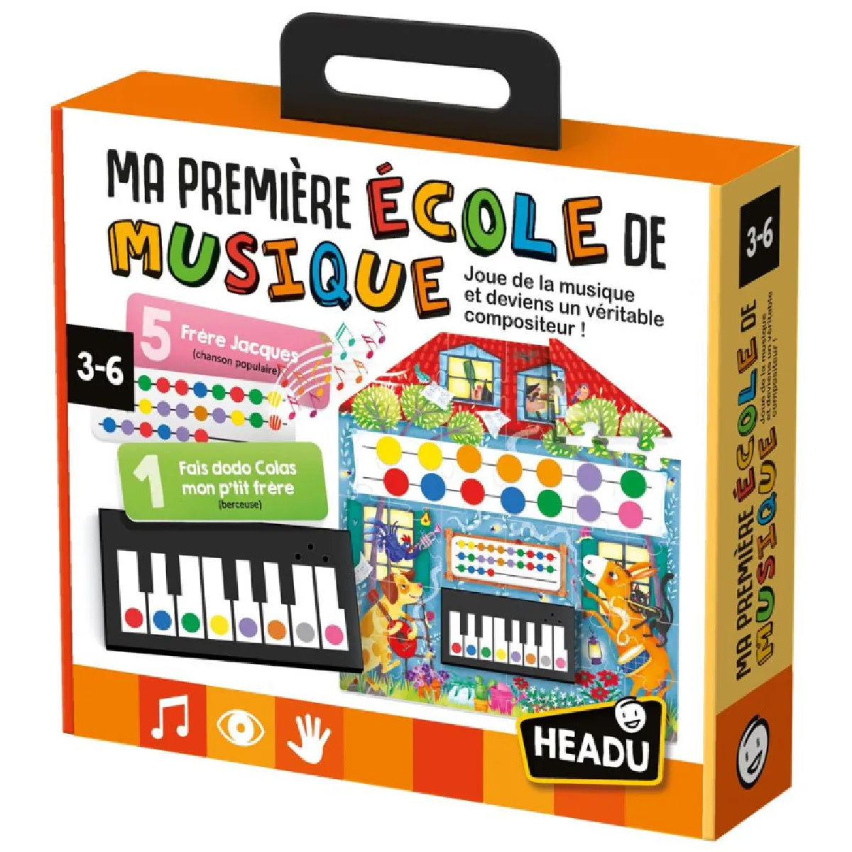 Headu Multicolore Jeu Éducatif Ma Première École De Musique - Image 3