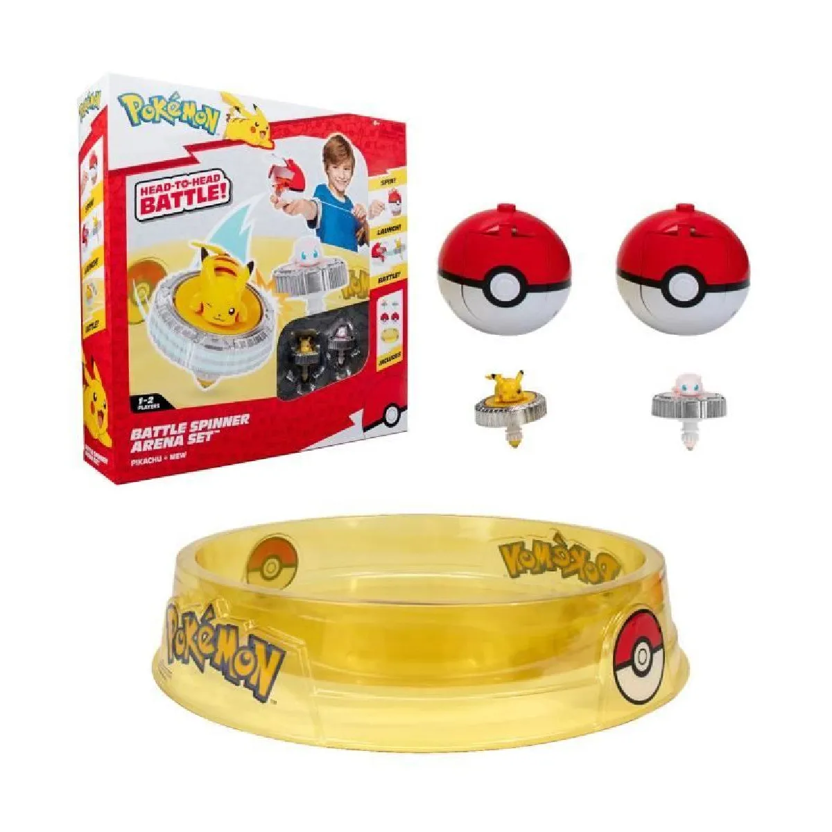 Pack Arène Avec 2 Spinners Inclus Bandai La Boite - vue 2