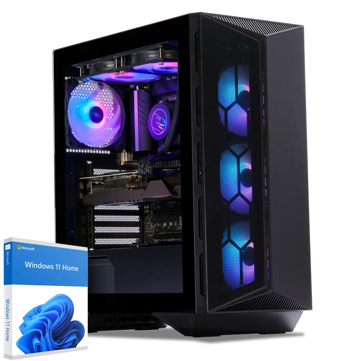 PC Gamer AMD Ryzen 9 RTX4060Ti DDR5 SSD Win 11 - vue 7