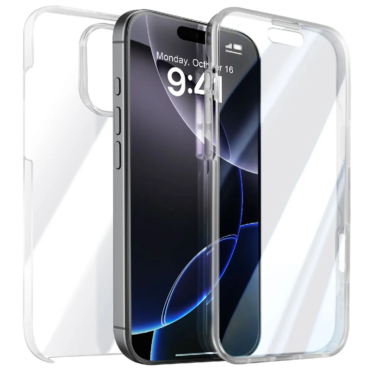 Avizar Coque Intégrale Iphone 16 Pro - Transparent