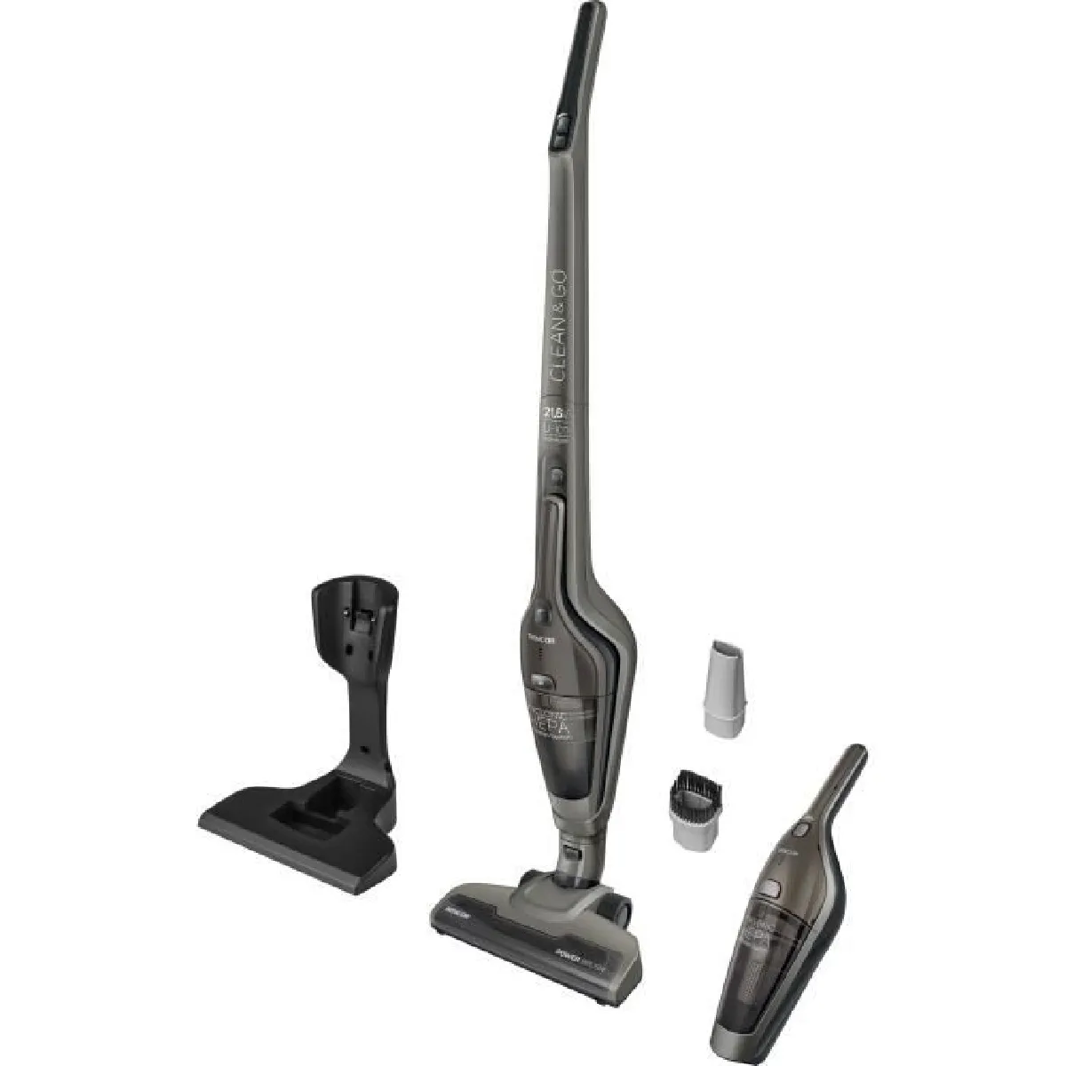 Sencor Clair Svc 8621Ti - Sans Fil - 50 Min - Aspirant - 0,5 L